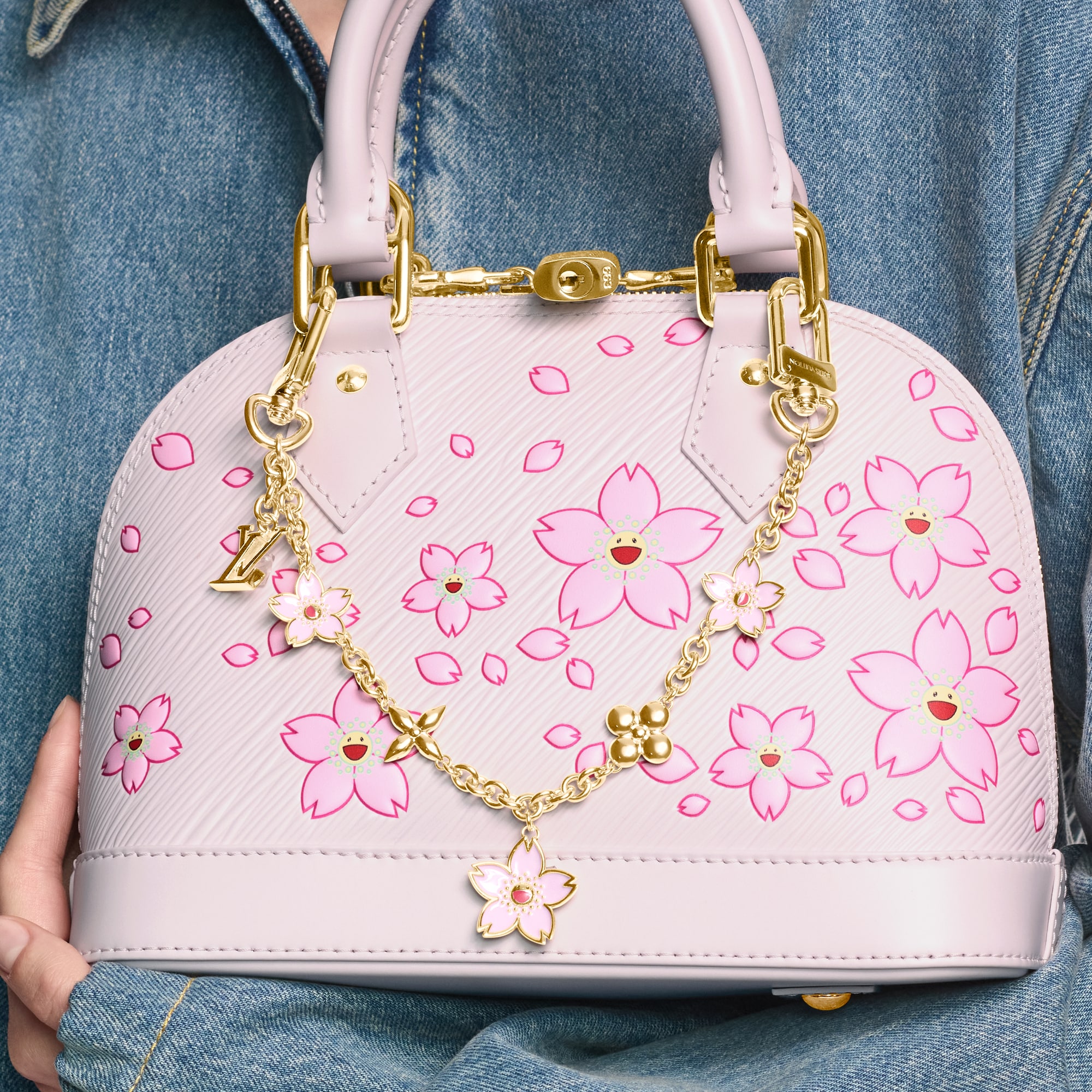 LV x TM Corrente de Bolsa Cherry Blossom S00 - Acessórios | LOUIS